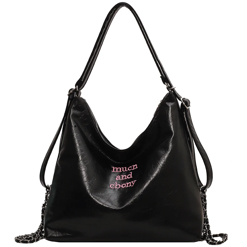 Вместительная многофункциональная кросс-боди сумка для женщин 2024 мягкая