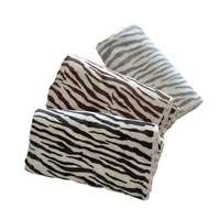 home textile products super soft zebra stripes cotton absorbent bath towel