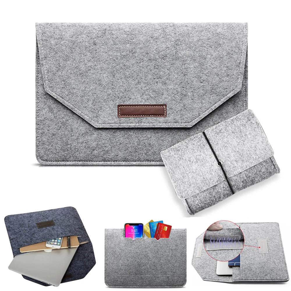 

For Huawei Matebook D14 Sleeve Bag Case For Macbook Air Pro Retina 11 12 13 14 16 15 2020 Laptop case For XiaoMi Asus 2021