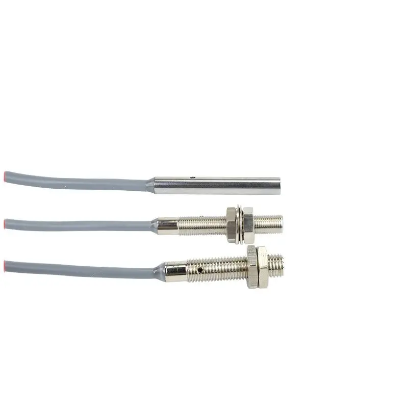 

Миниатюрный датчик приближения M3 M4 M5 M6, индуктивный металлический индуктор с тремя проводами, 12-24 В, NPN PNP, защита от воды, масла, пыли