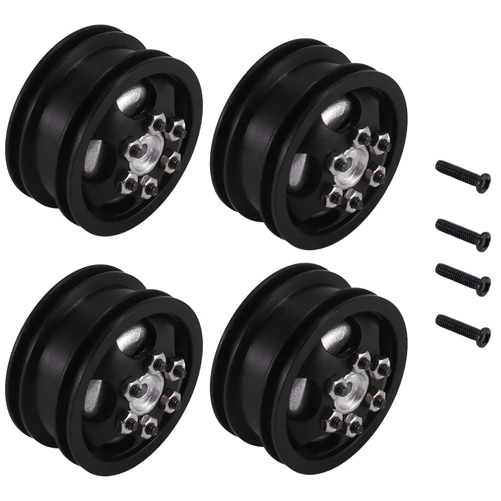 Металлическая ступица обода колеса для WPL C14 C24 C34 B14 B24 JJRC Q61 Q62 4X4 4WD 1/16 обновленные