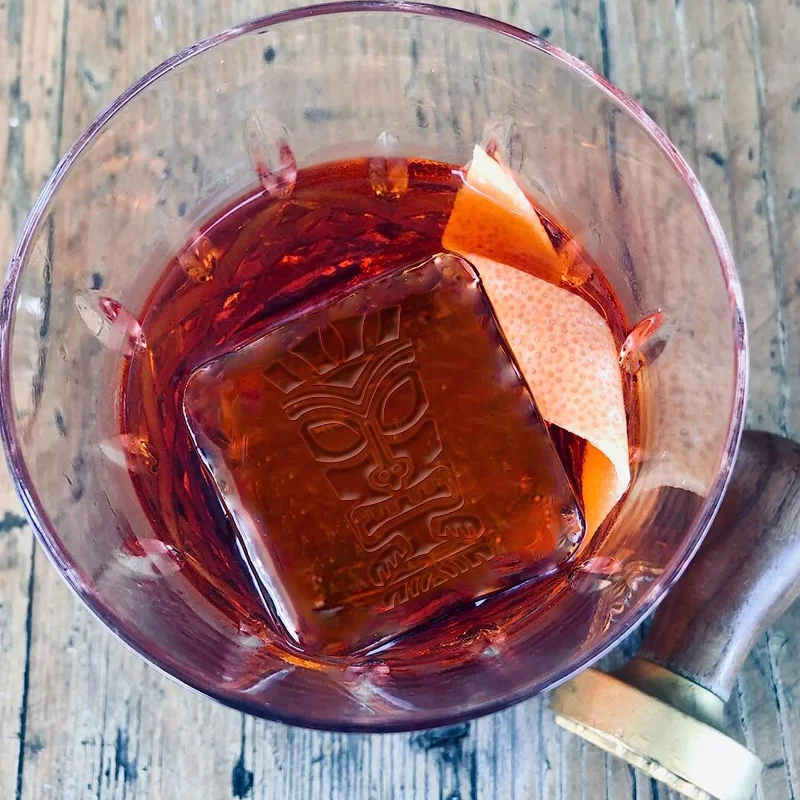 Деревянный винтажный штамп со льдом съемной головой Laturny и деревянной ручкой