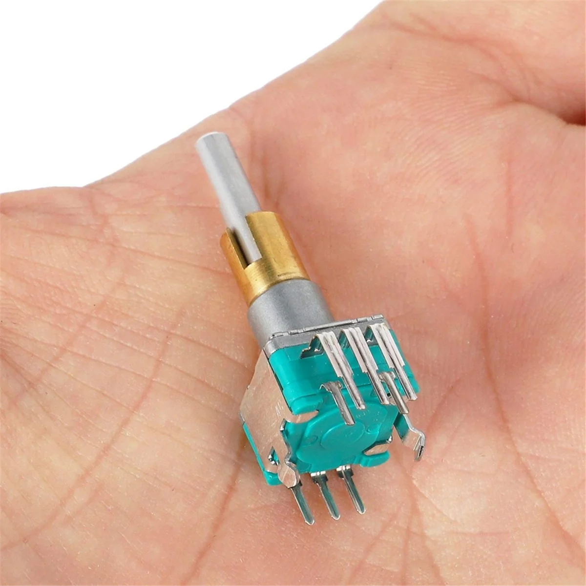 3 шт. EC11EBB24C03 двухосный энкодер с переключателем 30 позиционный номер 15 Ручка