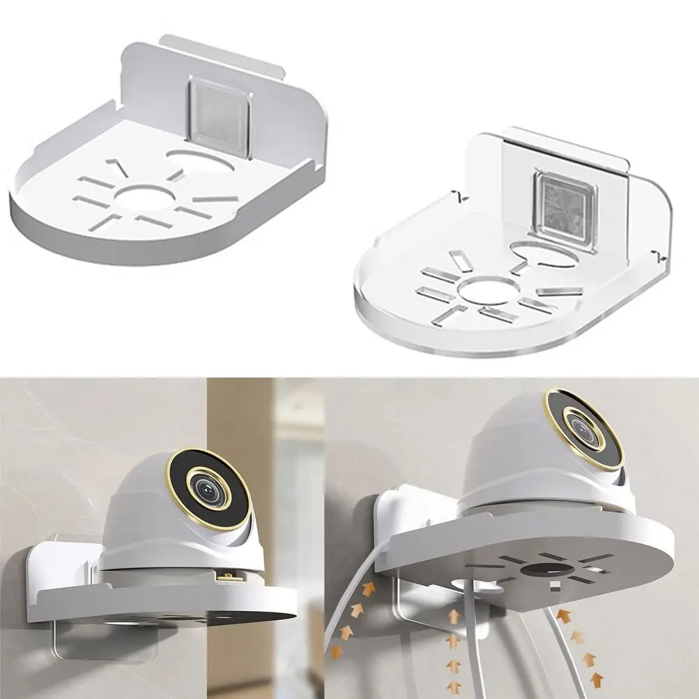 Приставка для хранения без отверстий настенная полка компактная камеры съемная