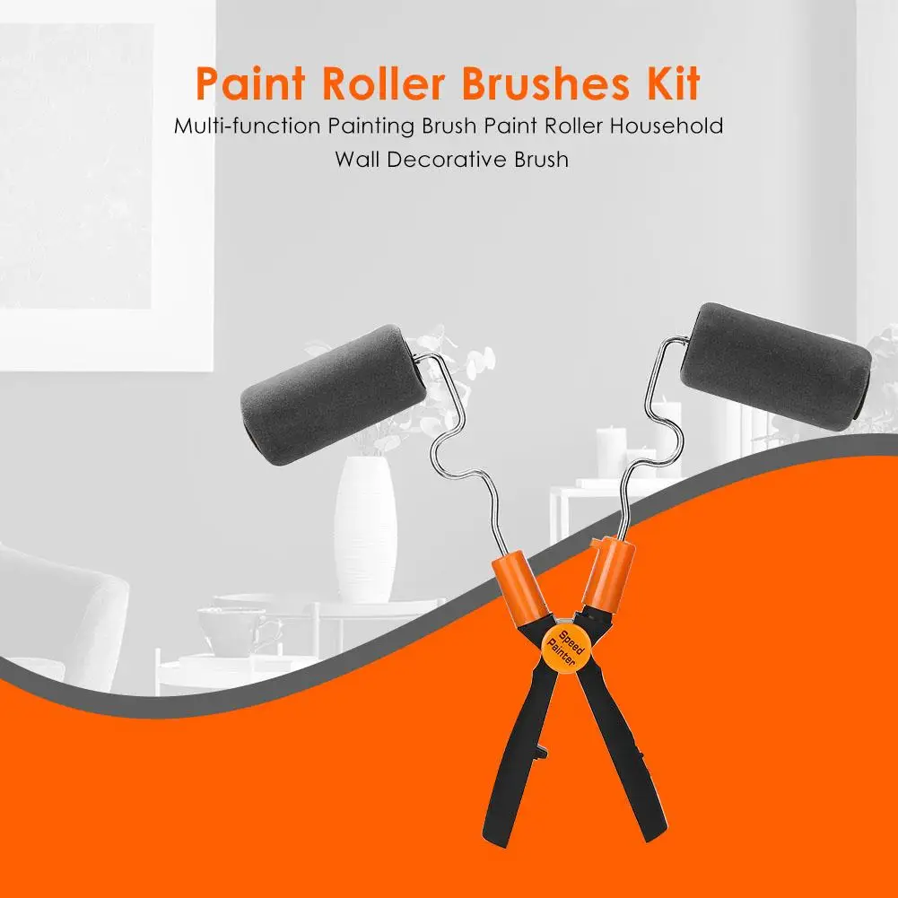 

Многофункциональный ролик для покраски, набор угловых кистей, безопасная и Нетоксичная прочная стена, декоративная кисть 430x220x90 мм