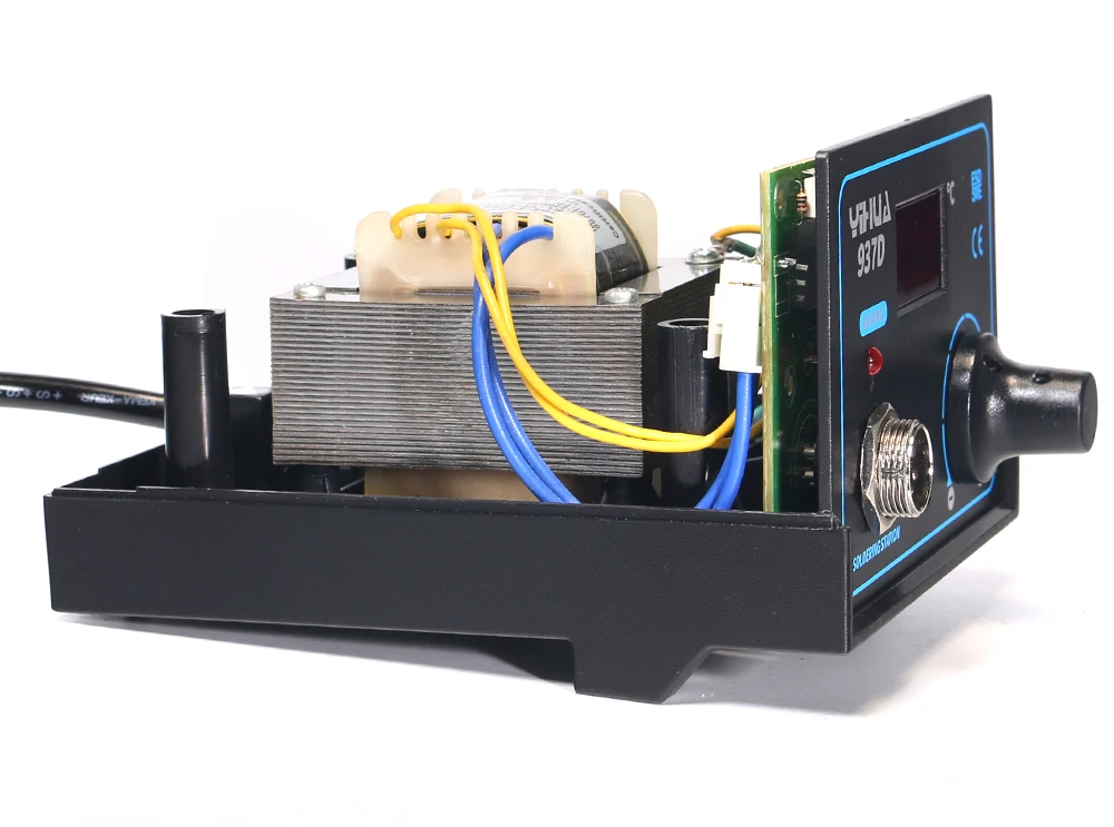 YIHUA 937D Паяльная станция с цифровым дисплеем и регулируемой температурой паяльная