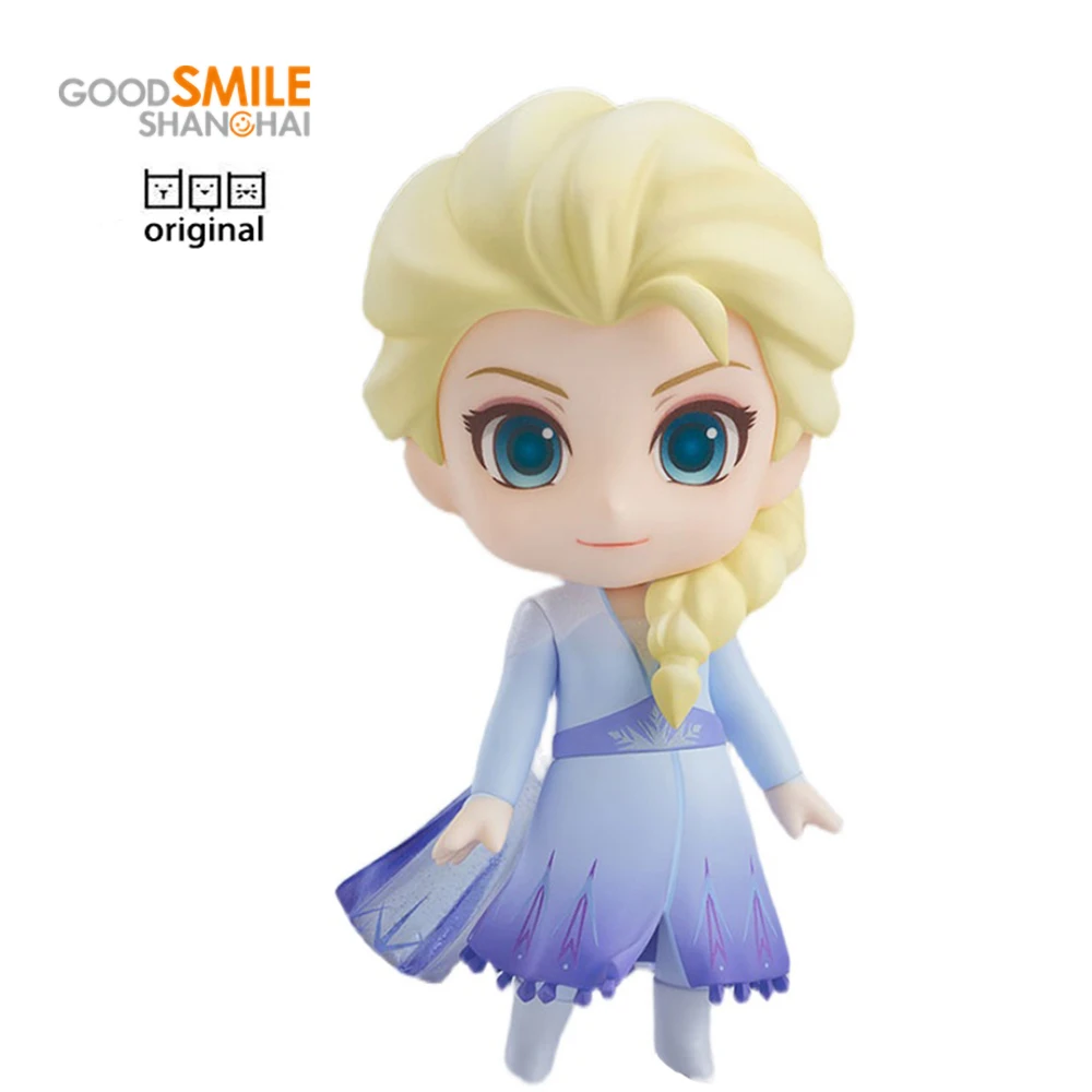 

Genuine Good Smile Gsc Nendoroid 1441 Frozen Ii Elsa Travel Dress Ver. Anime Figure Model Kawaii Collectible Children's Toy