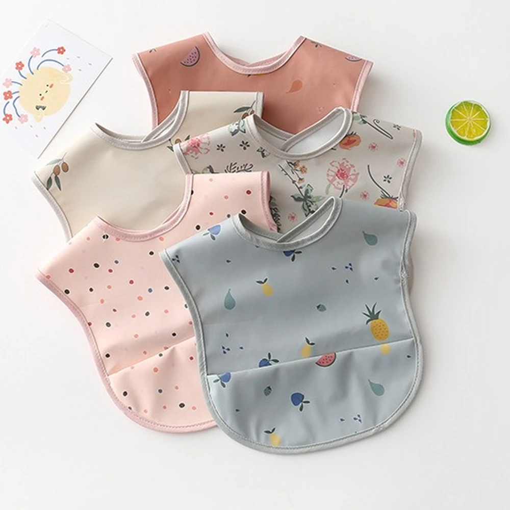 

Baby Bib Waterproof Bib Infant Children Baby Feeding Bib Sleeveless Baby Bib Cute Print Bibs Kids Accessories