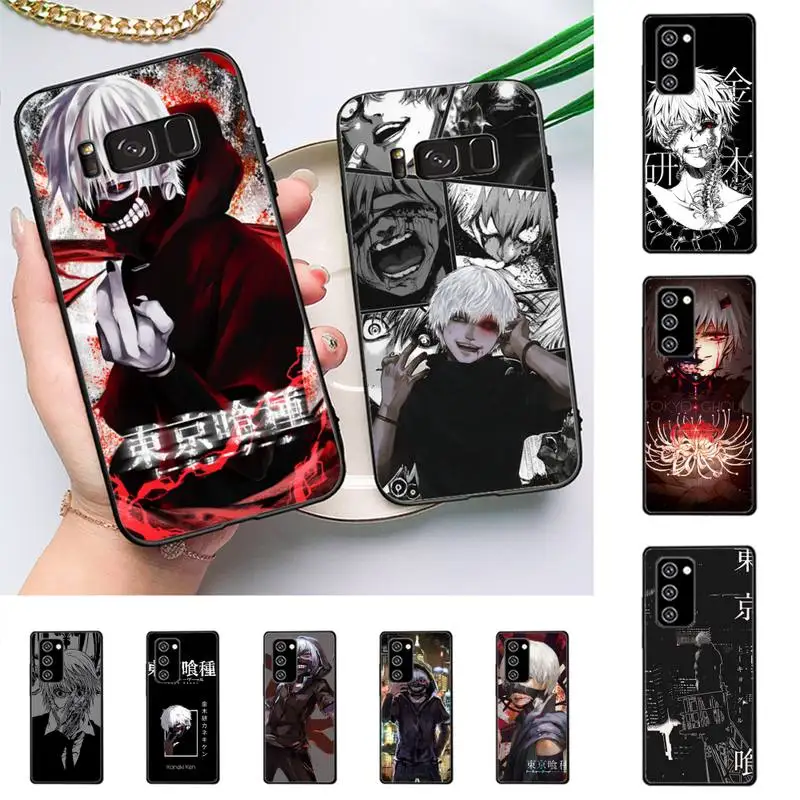 

Japanese Anime Tokyo Ghoul Phone Case for Samsung Note 5 7 8 9 10 20 pro plus lite ultra A21 12 72