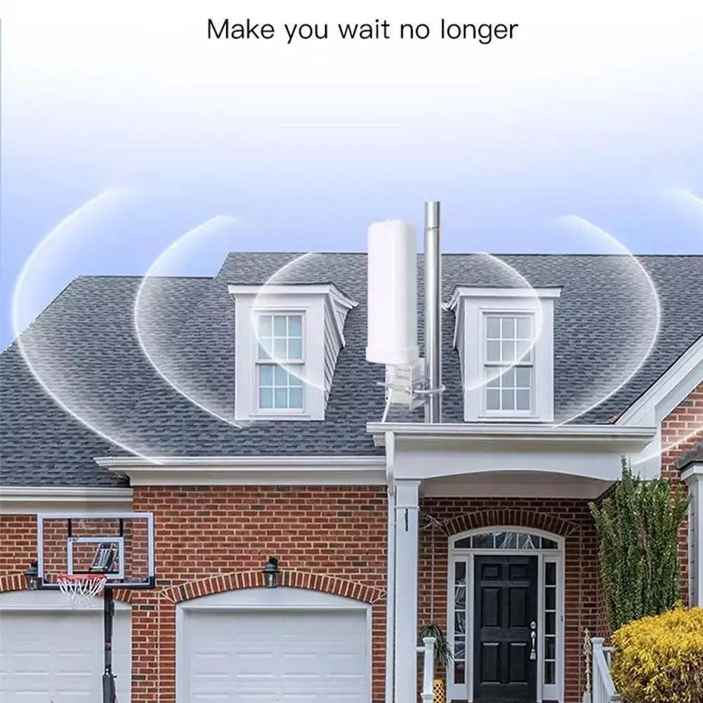 

Long Antenna Body 8dbi Helium Hotspot Miner Outdoor 868mhz 915mhz Lora Antenna For Rak Nebra Bobcat U-shaped Bracket N2h4