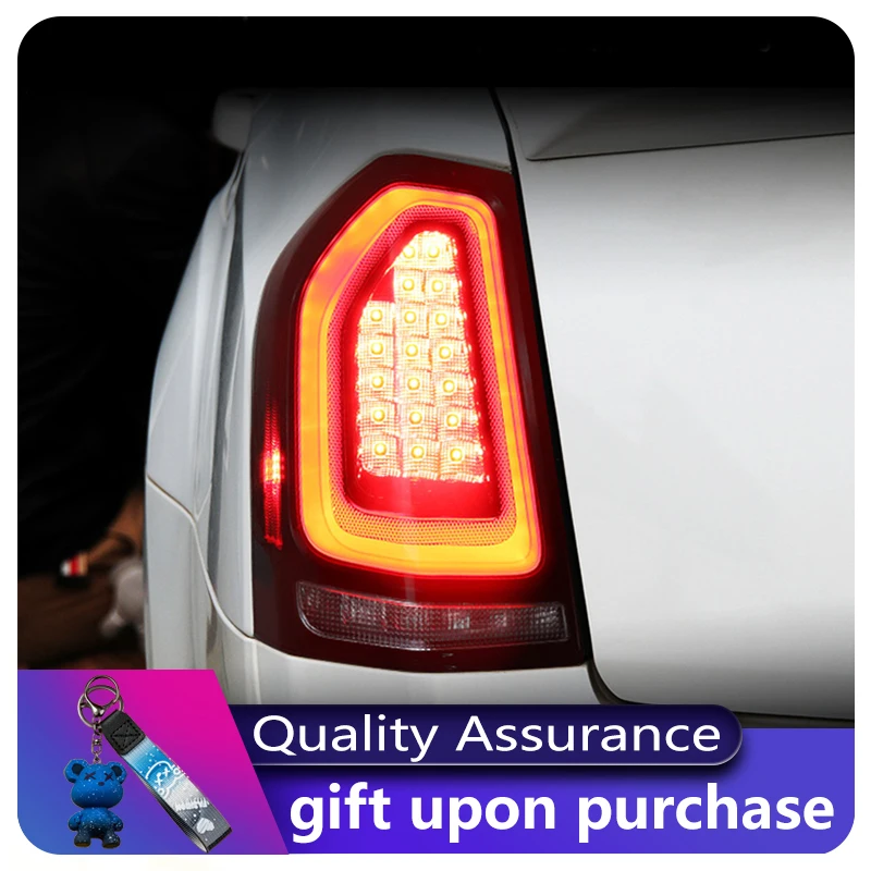 Модная внешняя светодиодная задняя фара для Chrysler 300C 2011-2014 Модернизированная в