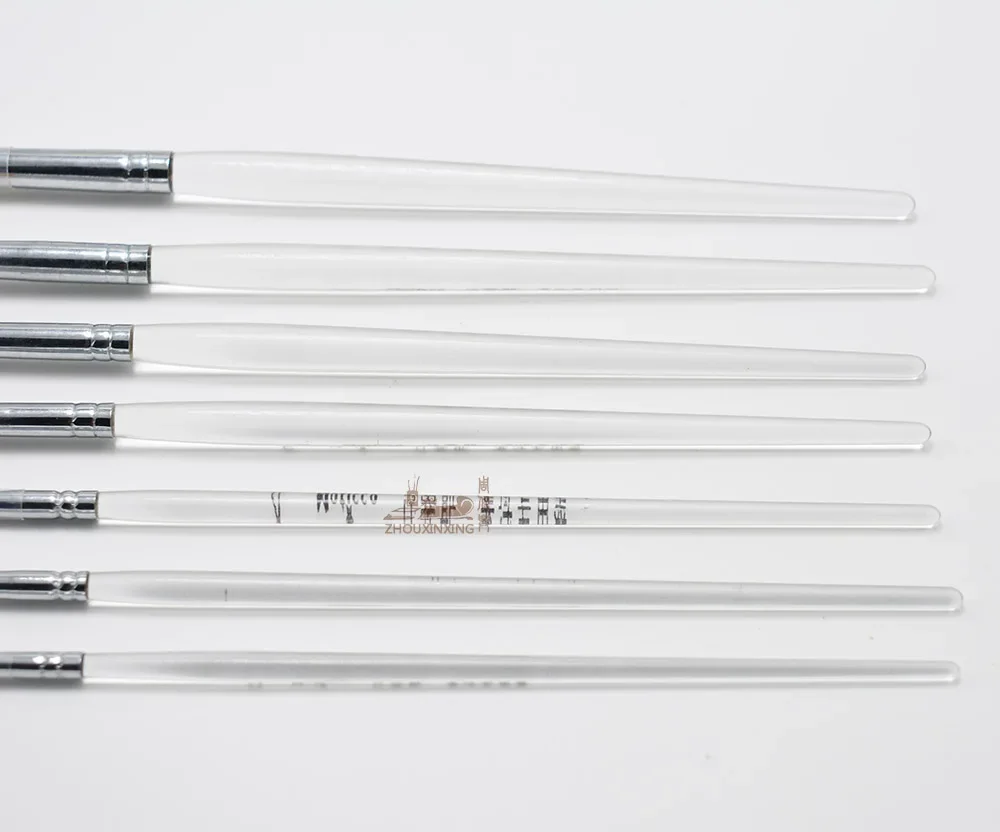 ZHOUXINXING постепенная смена цвета с круглой головкой высококачественная нейлоновая