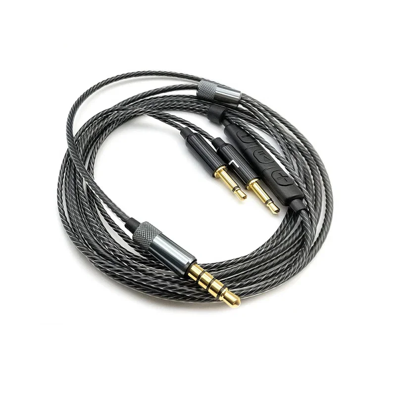 Фото Сменный кабель для шнура гарнитуры для Sennheiser HD447 HD437 HD202 HD212, кабель для наушников, аудиокабель №2