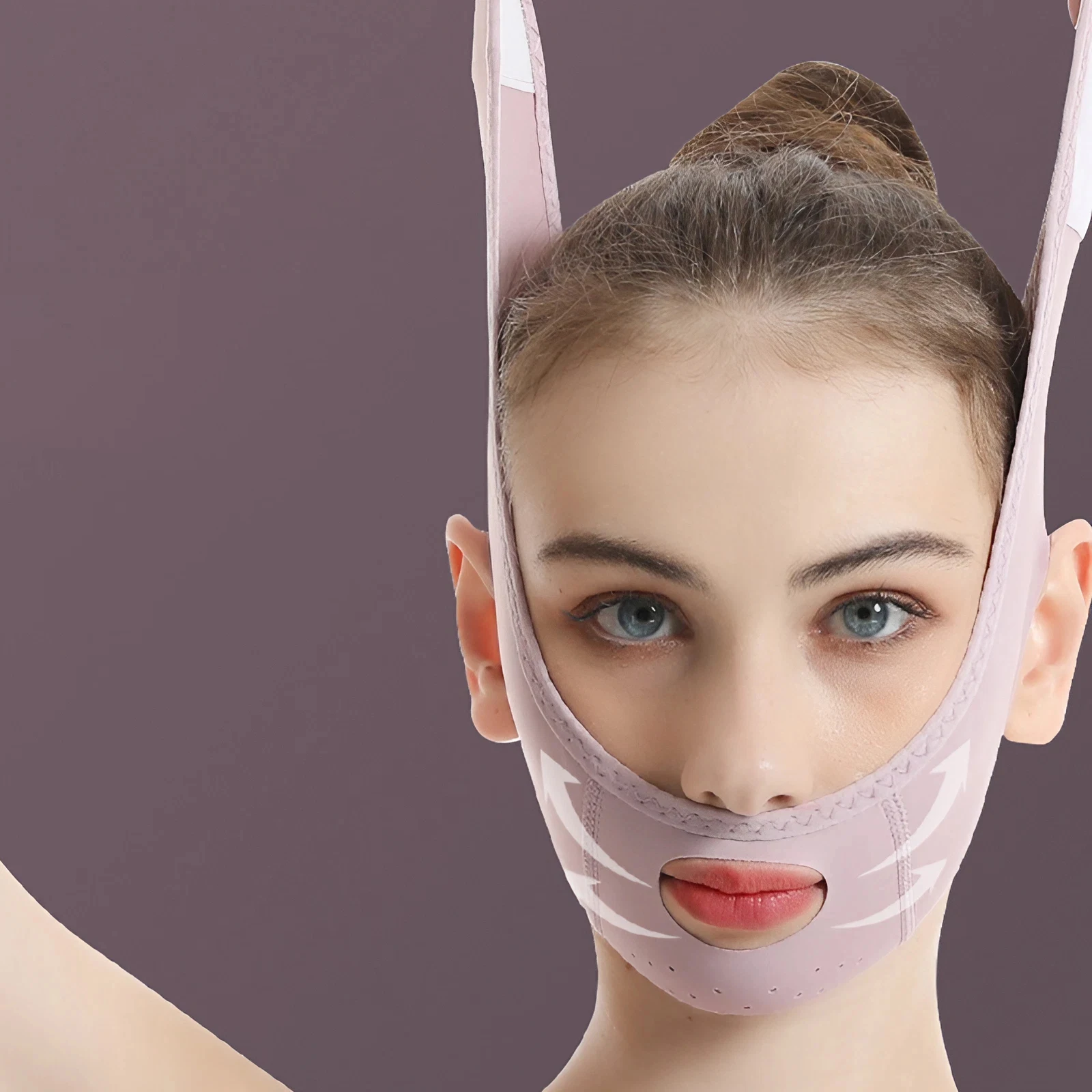 V-образные ленты для подтяжки лица средство удаления двойного подбородка