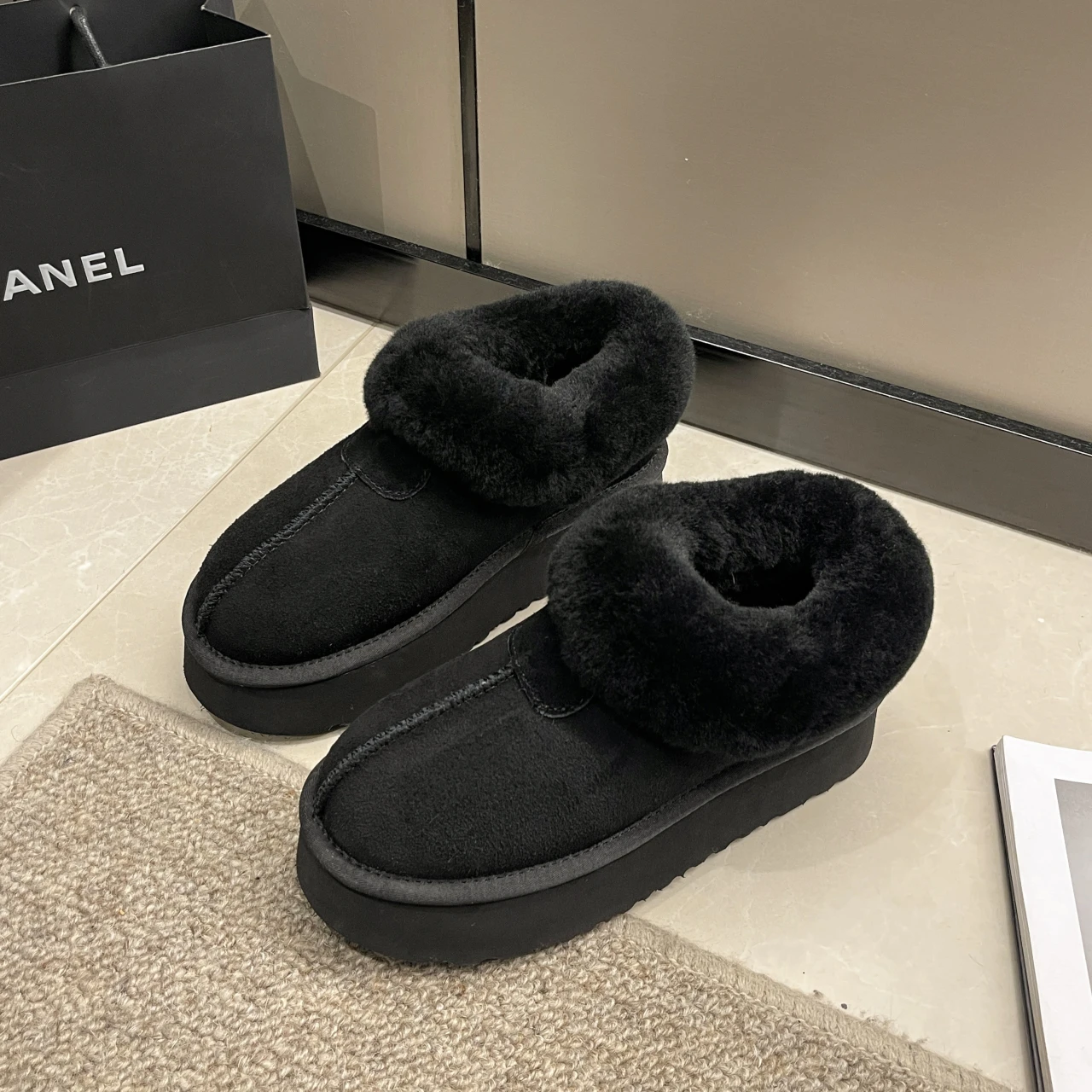 Зимние сапоги противоскользящие новинка 2023 зимние на флисовой подкладке толстые