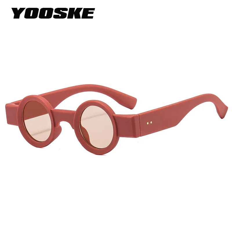 

Oulylan Vintage Small Round Sunglasses Men Women Retro Punk Sun Glasses for Female Male Personalized Hip-hop Sunglasses