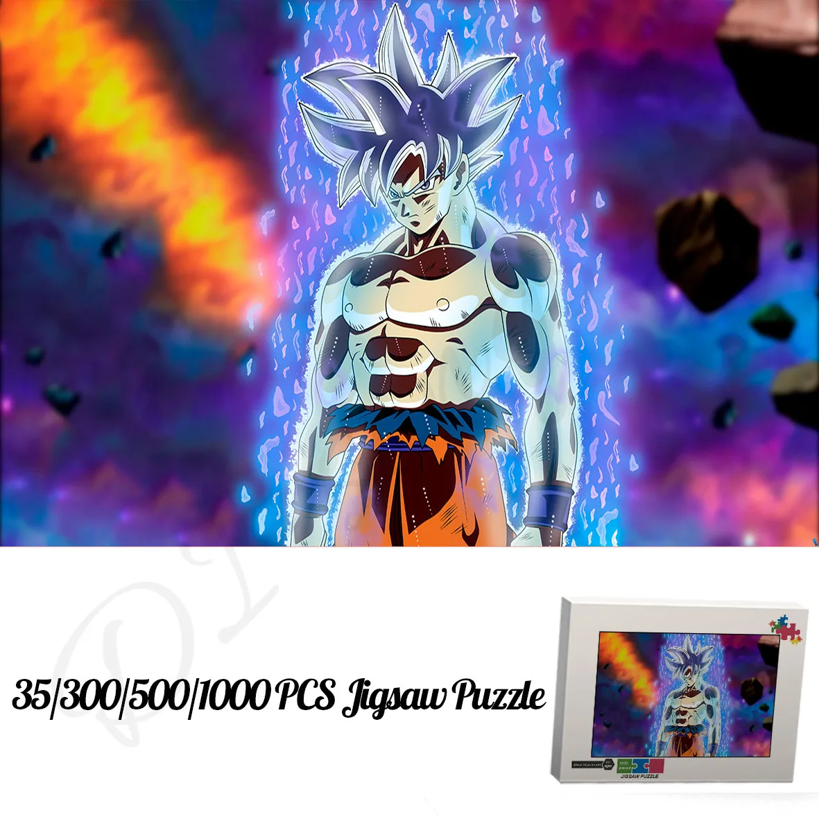 

Goku Puzzles for Kids Bandai Classic Anime Dragon Ball 35 300 500 1000 Pieces of Wooden Jigsaw Puzzles Toys for Entertainment
