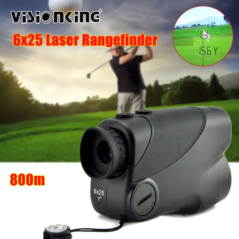 

Дальномер лазерный Visionking водонепроницаемый, 800 м, 6 х25