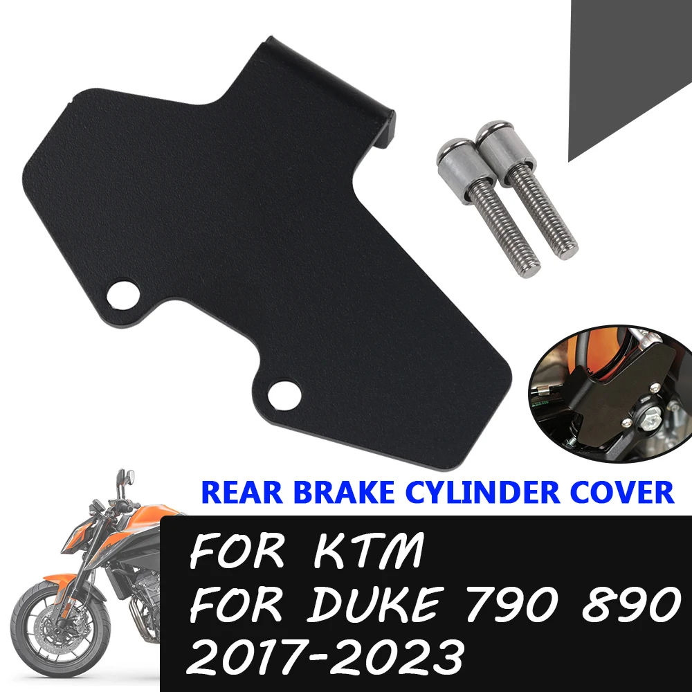 

For DUKE 790 REAR BRAKE MASTER CYLINDER GUARD For KTM DUKE 890 DUKE790 DUKE890 2022 2023 PROTECTOR Heel Protective Cover Guard