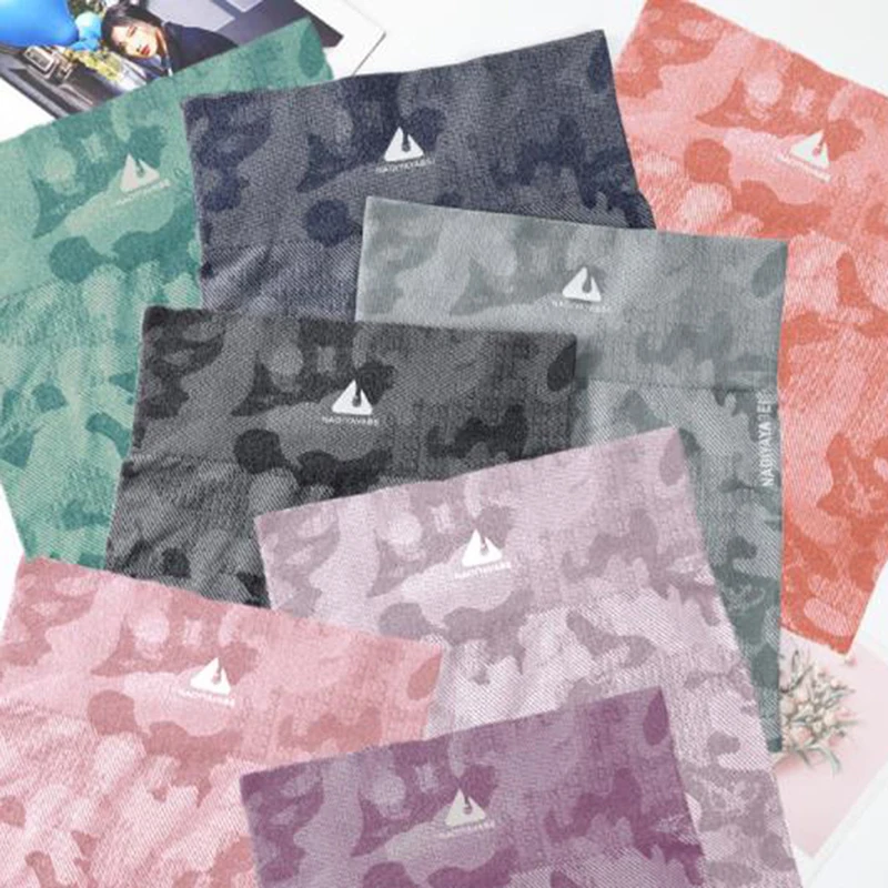 Камуфляжные женские шорты для йоги с высокой талией