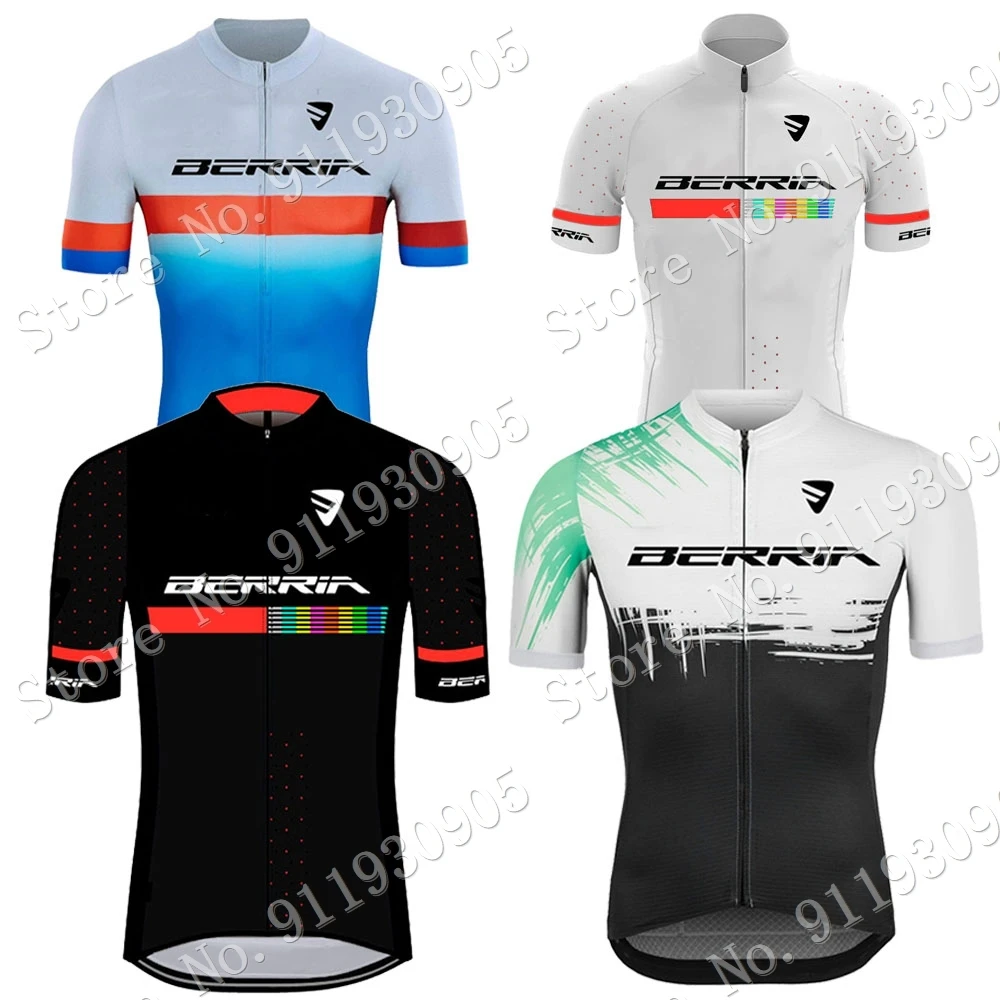 

Новинка 2023, Мужская велосипедная Джерси Berria с коротким рукавом, летняя одежда для велоспорта, рубашка для шоссейного велосипеда, велосипедные топы, одежда для горного велосипеда, форма, Майо