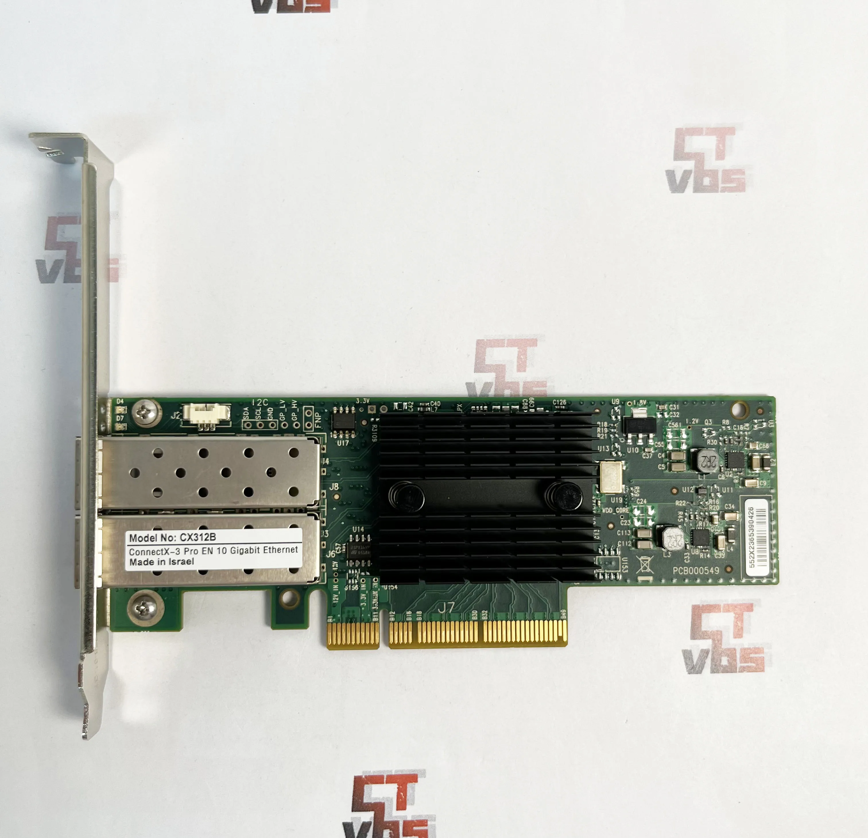 Mellanox ConnectX-3 Pro CX312B 10Gbe CX312B-XCCT SFP+ Dual Port Ethernet Adapter