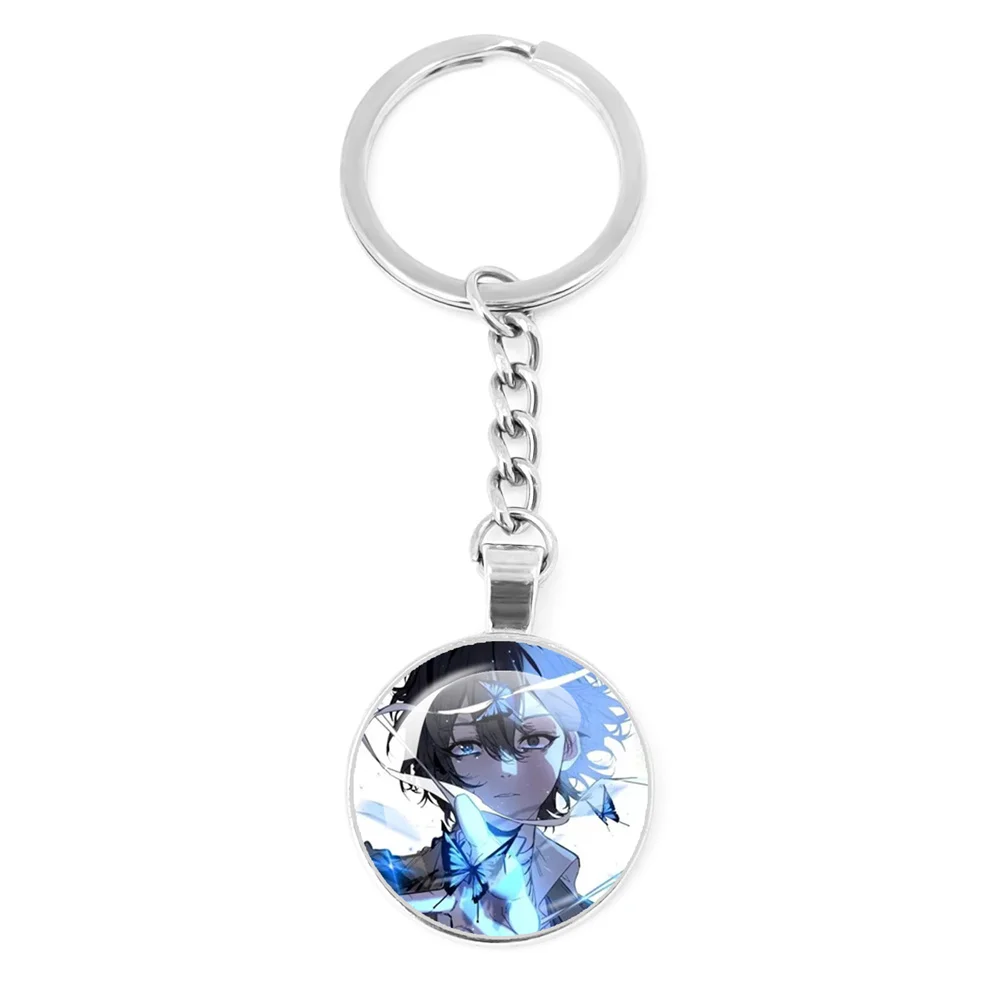 

Anime Bungou Stray Dog KeyChains for Women Men Cartoon Figure Key Chain Keyring Jewelry Student School Bag Pendant Book