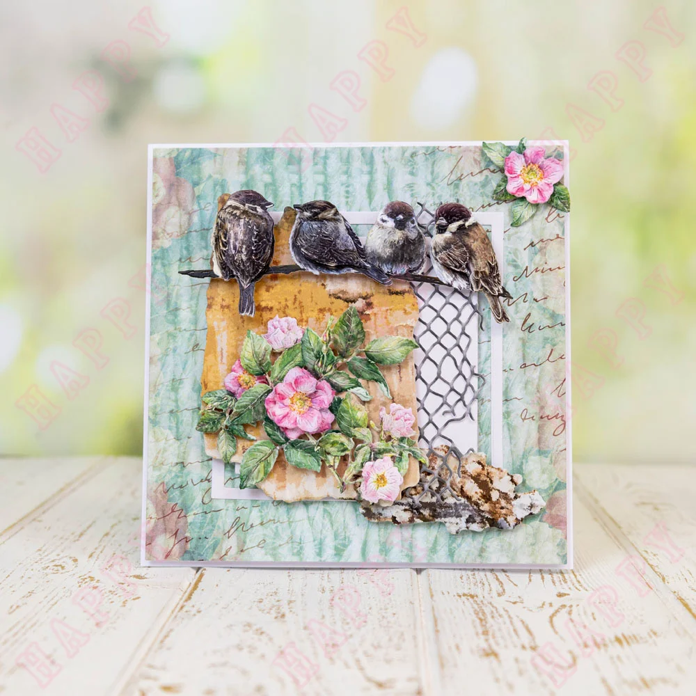 Металлические Вырубные штампы аллигационные сплетни для рукоделия скрапбукинга