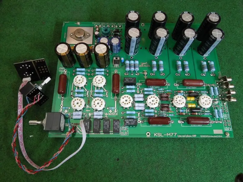 

M77 bile preamp compatible phono amplifier circuit diagram diy pcb kit (A26)/C / KONDO (AUDIONOTE)