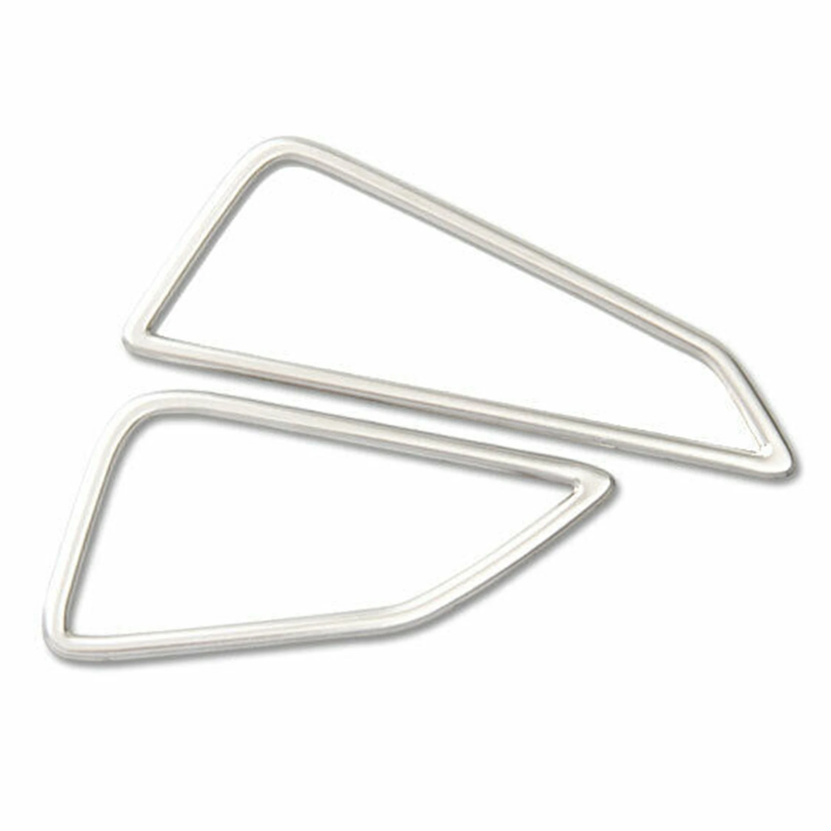 Серебристая титановая консоль L &amp R для 2019-2021 Toyota Corolla отделка вентиляционного