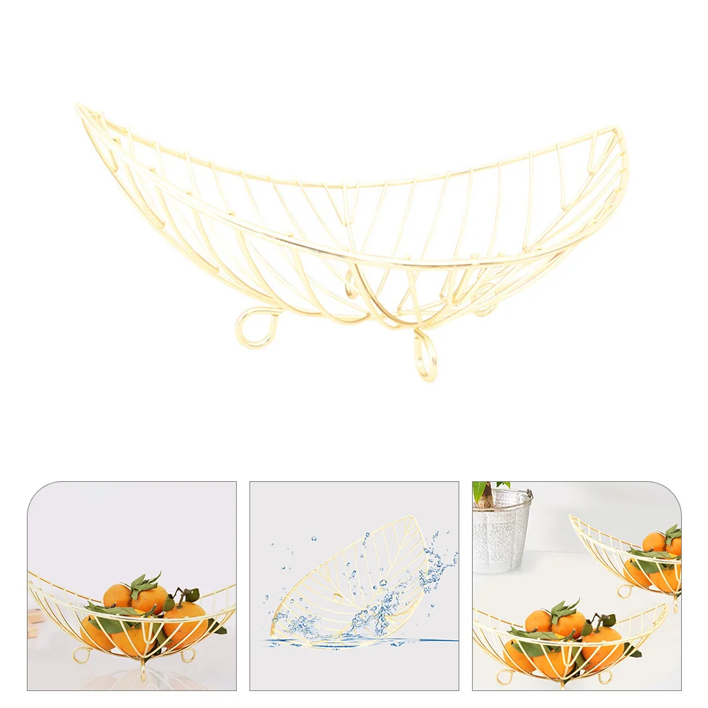 

Metal Wire Decorative Creative Bread Storage Bowl Fruit Storage Holder Fruit Holder Stand Fruit Bowl