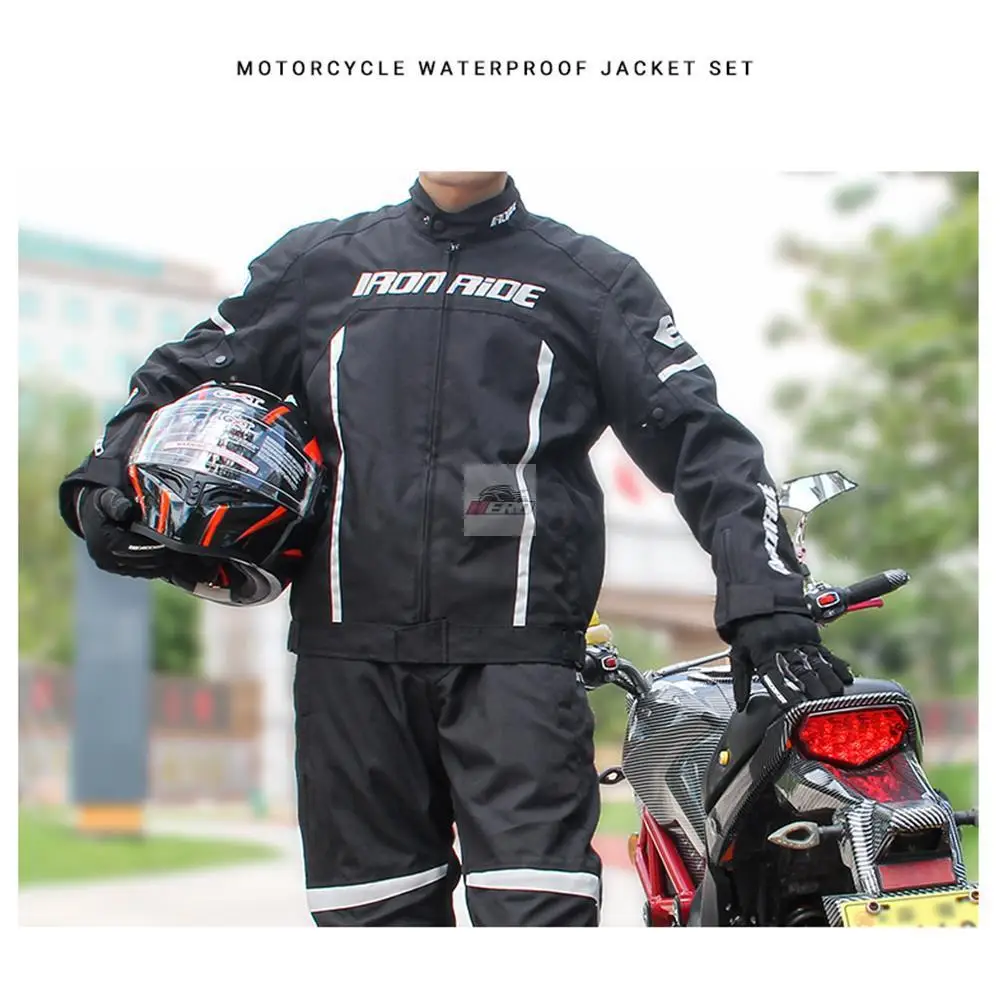 Мотоциклетная куртка брюки костюм водонепроницаемое снаряжение