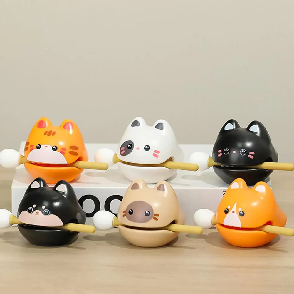 1 шт. милая мультяшная деревянная рыбка забавная декомпрессионная игрушка