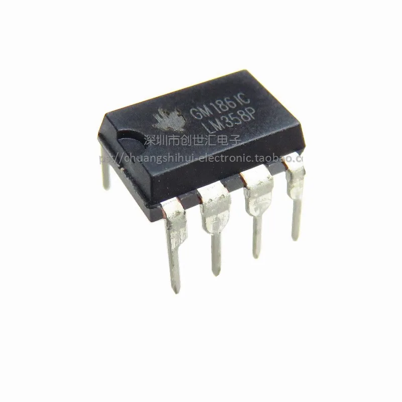 

New original straight plug DIP-8 LM358 8 feet operational amplifier IC chip LM358P