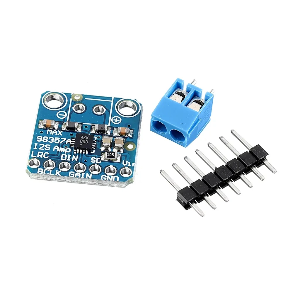 1PC High Quality MAX98357 MAX98357A I2S 3W Class D Amplifier Breakout Interface I2S DAC Decoder