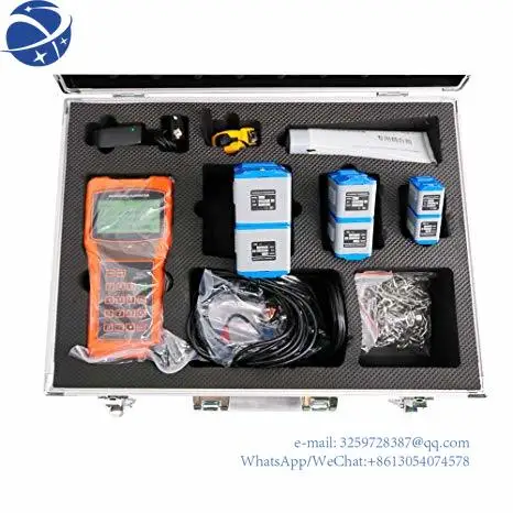 

Yun YiBuilt-in datalogger tuf-2000 handheld type ultrasonic water flow meter water flowmeter with clamp on sensor