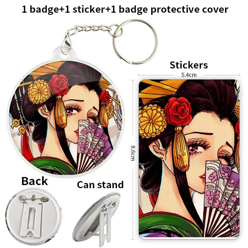 Kouzuki Hiyori аниме персонажи игры мягкая Кнопка значок брошь якорь периферийные