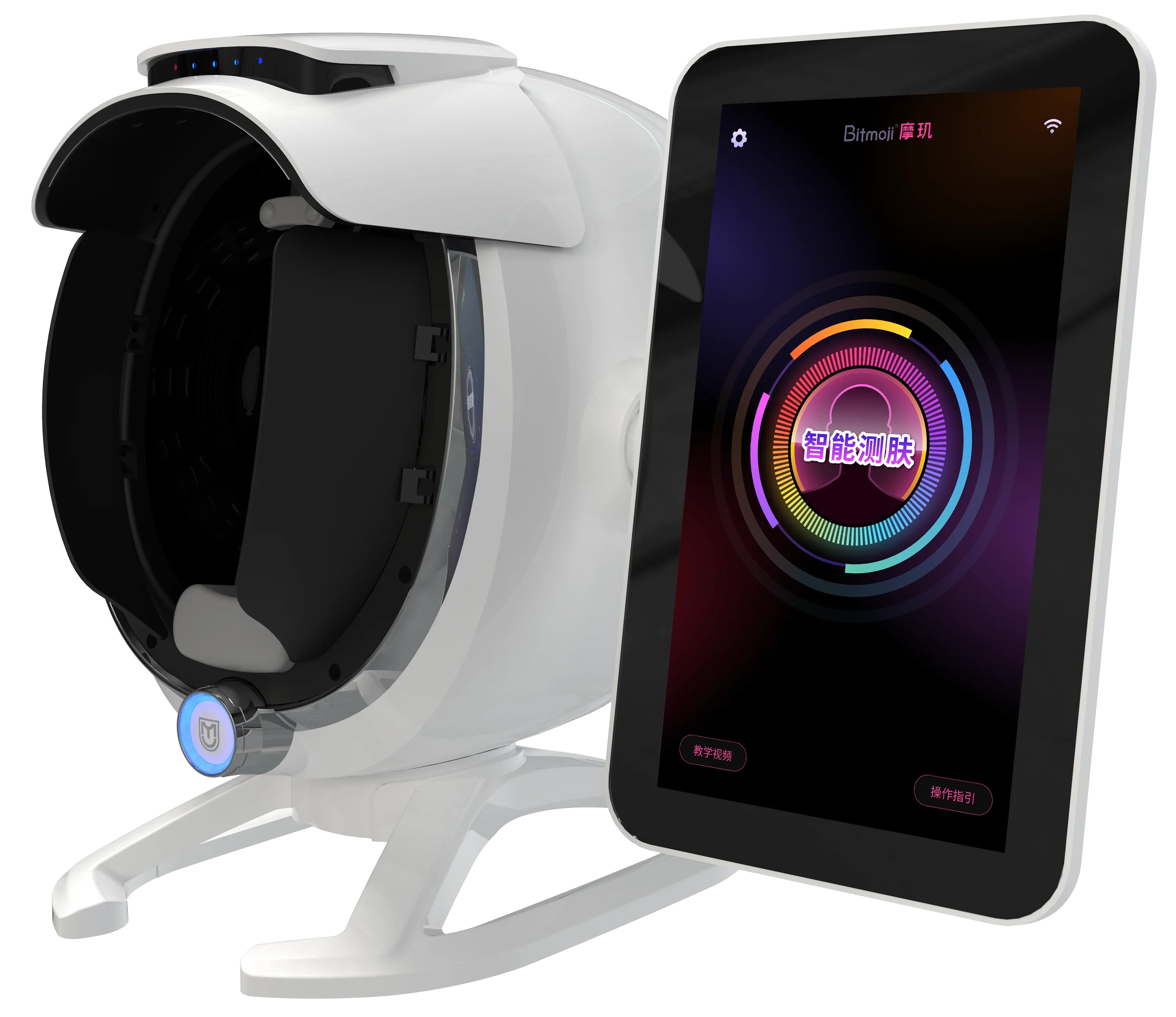BitMoji A6 MAX AI Smart 3D Детектор кожи 8-спектрный цифровой анализатор Машина для анализа