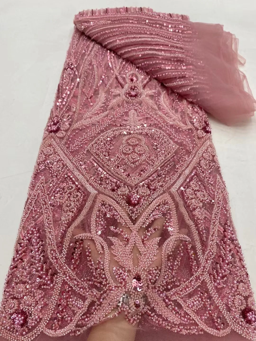 Африканская кружевная ткань с блестками для женщин вышивка свадебные платья