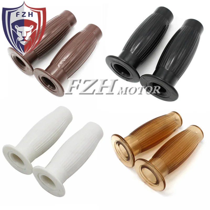

A Pair Motorcycle Handlebar Handle Motorbike Grips 7/8'' 22MM Universal Rubber Modification Accessories for Harley Honda Suzuki