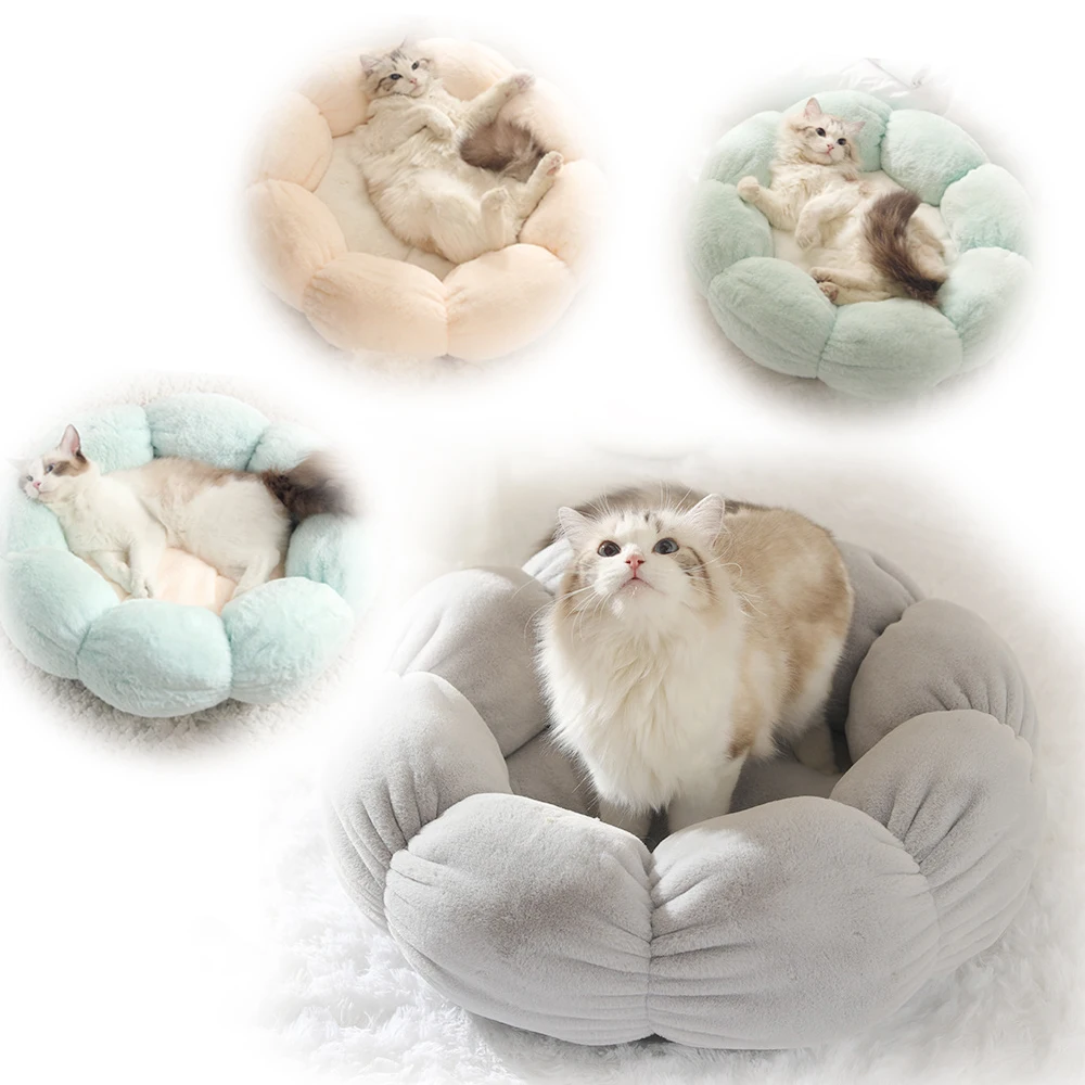 

Super Soft Dog Bed Cat Bed Sleeping Cushion Mat Comfortable Fluffy Cushion Mat Winter Warm For Dog Cat House Hot Pet Accessories