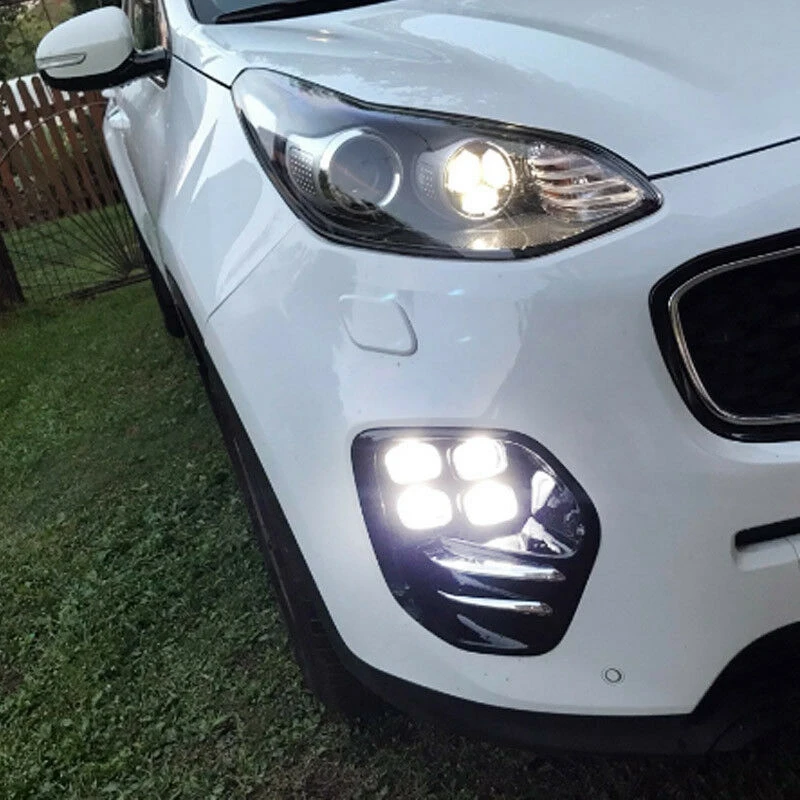 Автомобильная фонарь дневные фонари для KIA Sportage QL Kx5 2016-2017