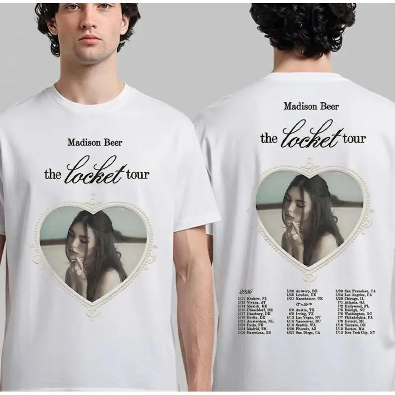 Фото Футболка Madison Beer The Locket Tour 2026 №1