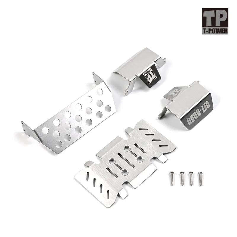 

FMS 1/10 Explorer RC Climbing Model Car Guard Plate Metal Armor Chassis Armor