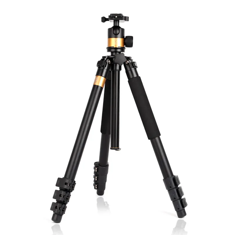 

70inch height Q610 Huge aluminum alloy tripod 32 MM diameter with saddle mount and video camera suit gun stand