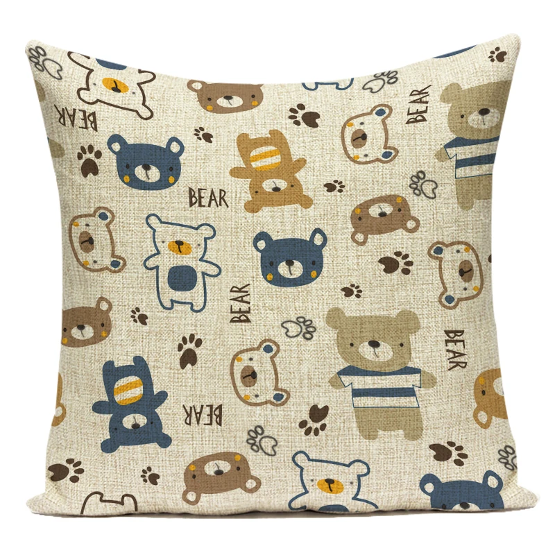 Пасхальные животные собака волк кошка наволочки для детской кровати украшение