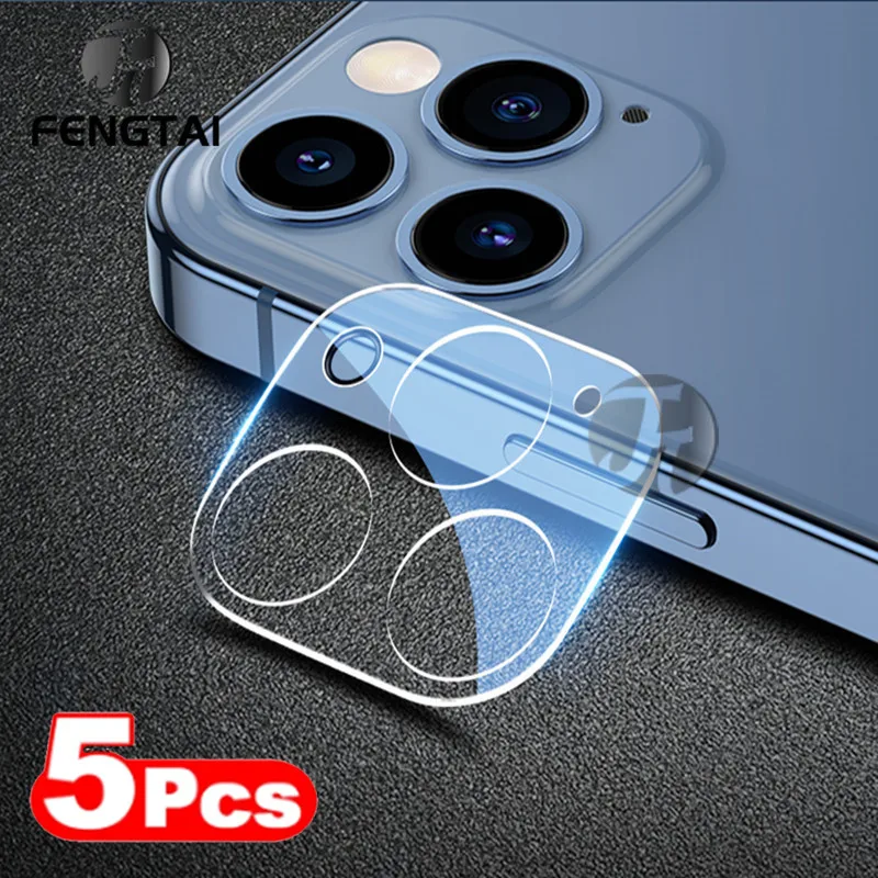

5Pcs Full Cover Protective Glass For Iphone 13 Mini Camera Protector Glass For Iphone 13 Pro Max Camera Protection Lens Sticker