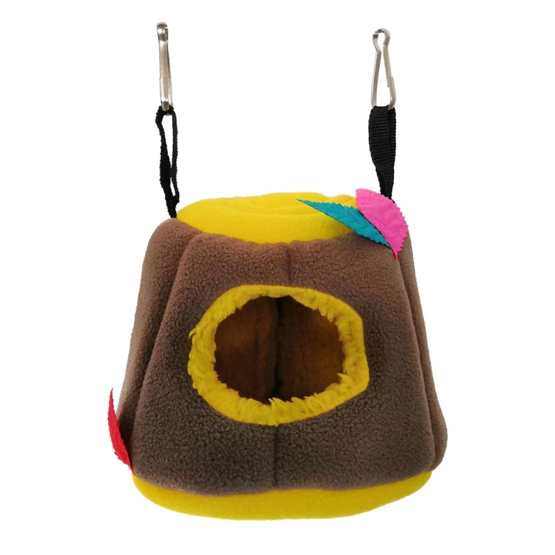 

Теплый домик для птиц, навес, подвесной гамак, клетка, аксессуары, плюшевая подстилка для хомяка, морской свинки, попугаев