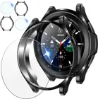 Защитная пленка из закаленного стекла для Samsung Galaxy Watch 4 Classic, 46 мм, 42 мм, 2 упаковки