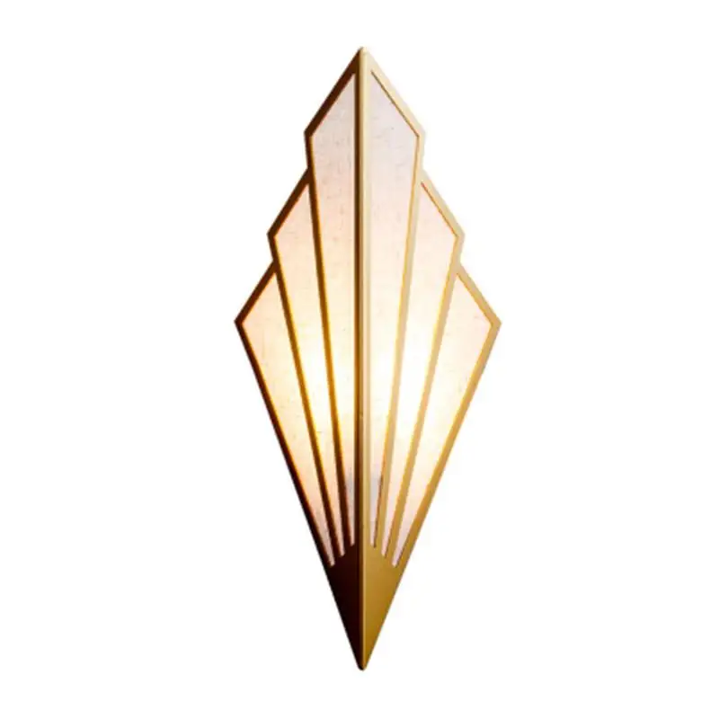 

Attic Vintage Fan-shaped LED Wall Lamp Recessed Wall Lamp Bedroom Bedside Living Room Aisle Home Lighting Decorative Lamps
